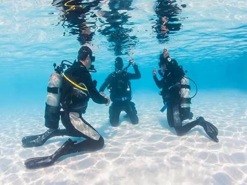Diving